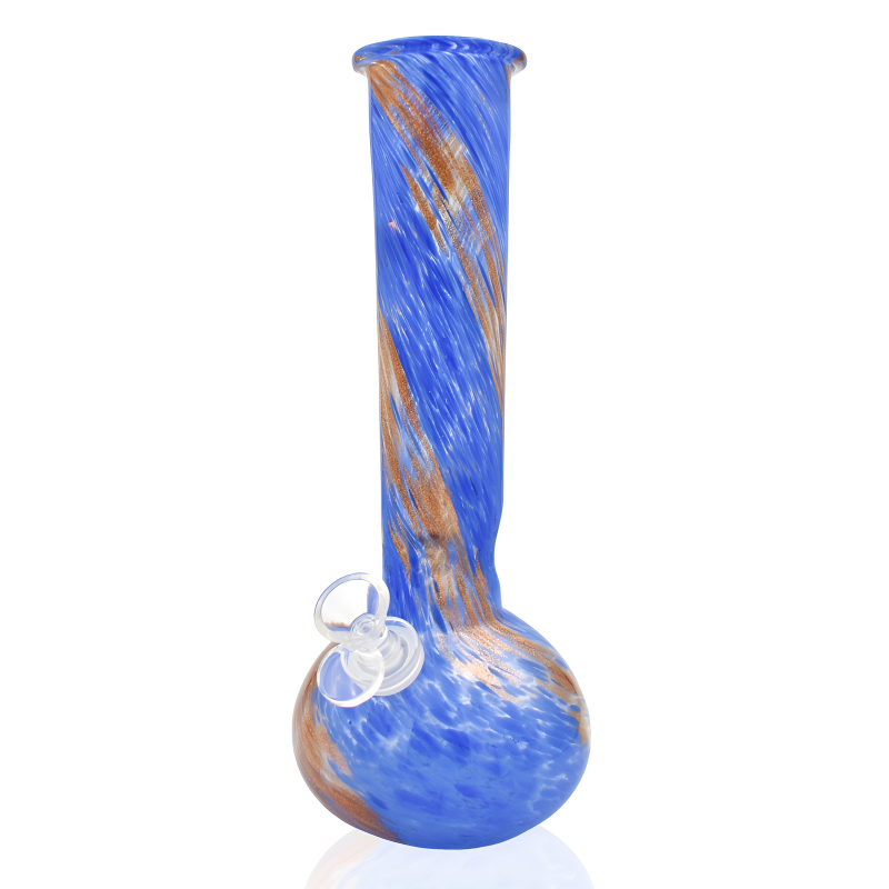12" Standard Nine Soft Glass Water Pipe – Glass on Glass