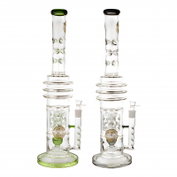 On Point Glass - 22" Multi Chamber Shower Perc Bong