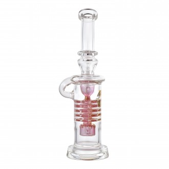 On Point Glass - 11" Multi Disk Incycler / Recycler Combo Water Pipe