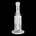 On Point Glass 10-Inch Sand Blasted Art Water Pipe with Shower Perc