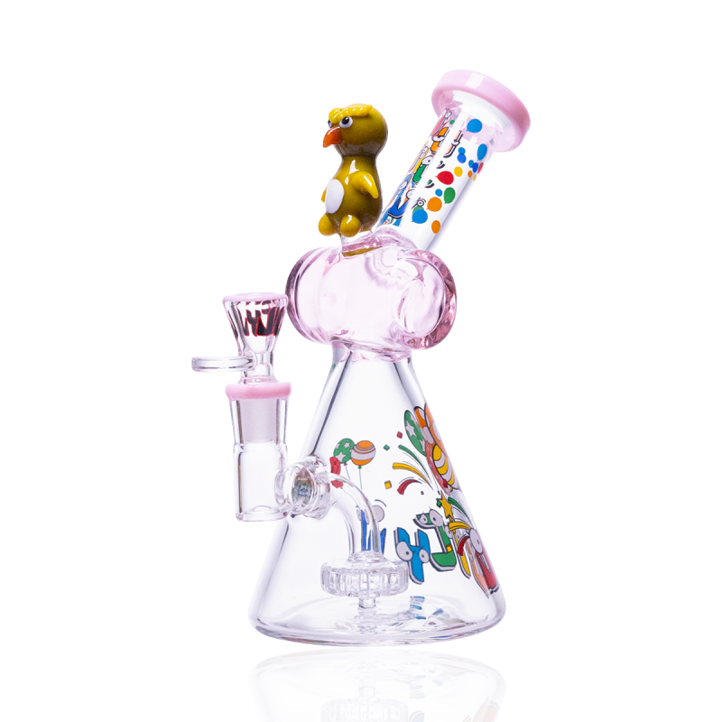 Juicy J 8.5" Party Penguin Rig – Living Best Life Water Pipe