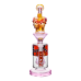 Juicy J 13 Inch Dripping Honey Splash Glass Water Pipe [JJ-354]
