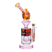 Juicy J 13 Inch Dripping Honey Splash Glass Water Pipe [JJ-354]