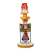 Juicy J 12 Inch Colorful Quirky Foot-Shaped Glass Water Pipe [JJ-355]