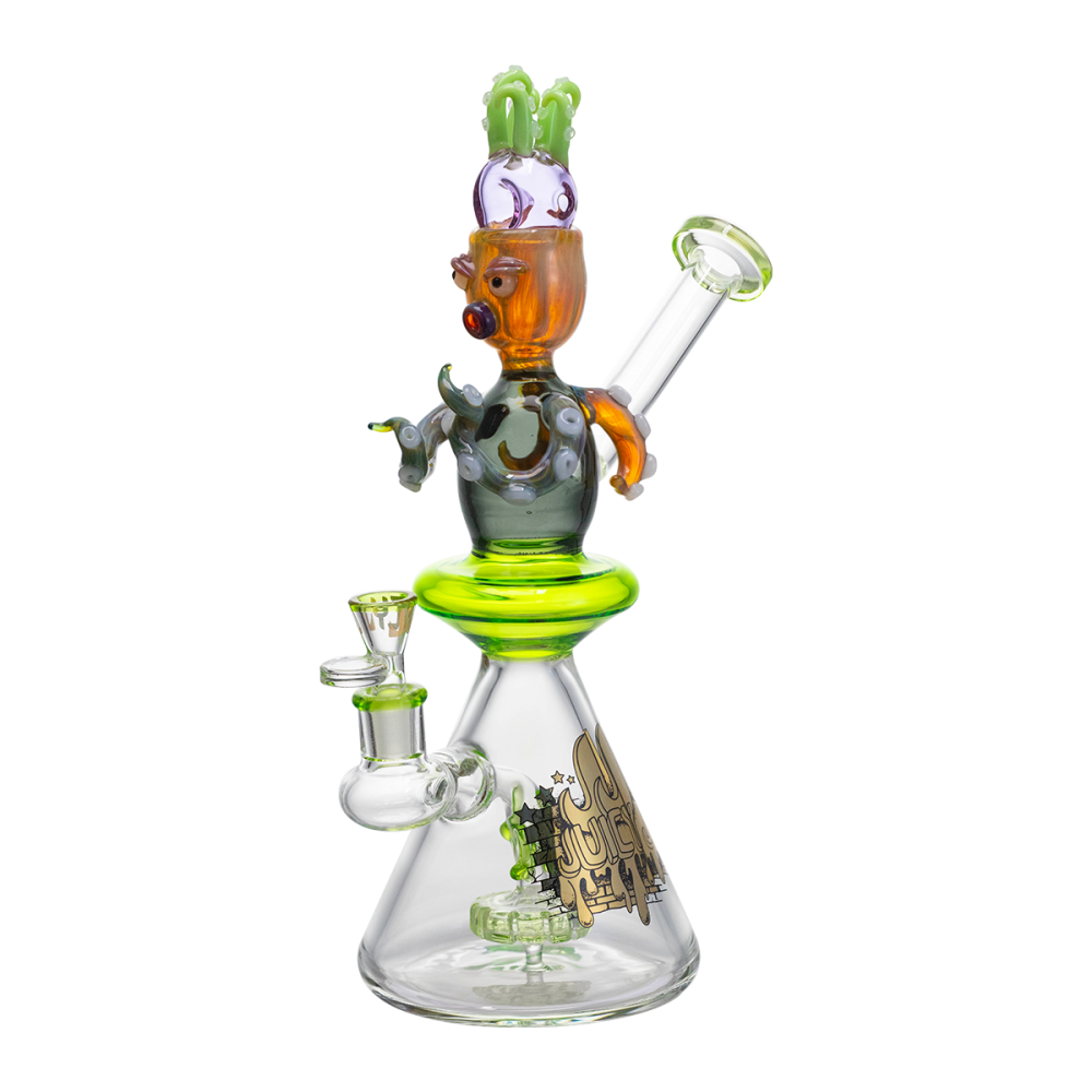 Juicy J 11 Inch SeaWeed Man Artistic Glass Water Pipe [JJ-359]