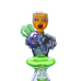 Juicy J 11 Inch SeaWeed Man Artistic Glass Water Pipe [JJ-359]