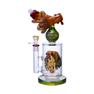Juicy J - 10.5" Alien Caterpillar Trapped In Science Water Pipe - [JJ-361]