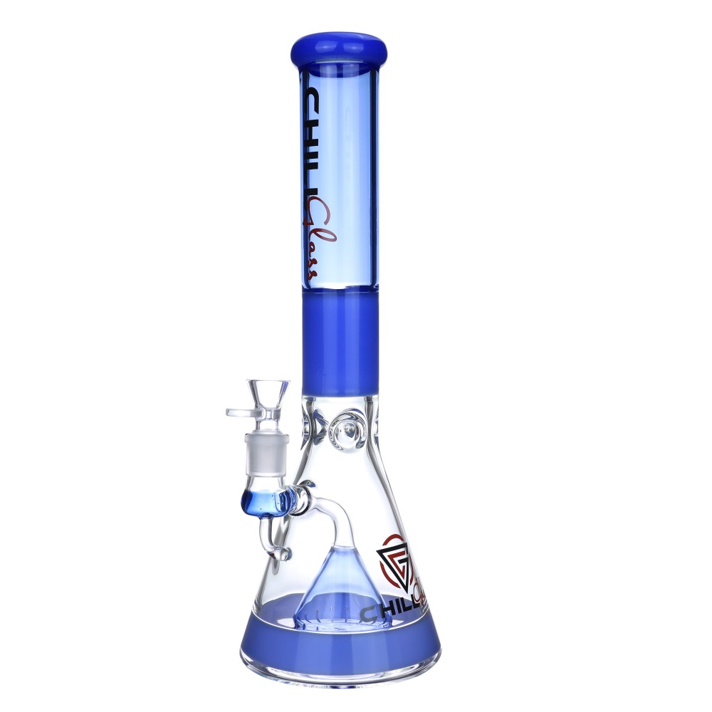 Cirrus Glass Beaker - High-Quality 13.5-inch Water Pipe