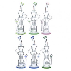 13" CG - Chill Glass Recycler Water Pipe [JLB-201]