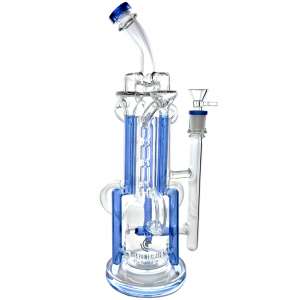 High Point Glass - 14"  Multi Chamber Recycler Water Pipe [JLB207]