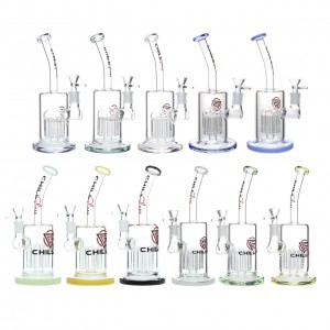 Chill Glass -10" Tree Perc Water Pipe [JLD-01] 