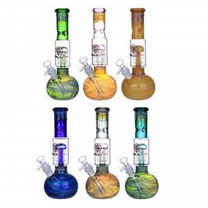Chill Glass -11" Fumed Art Tree Perc Water Pipe [JLD-148]