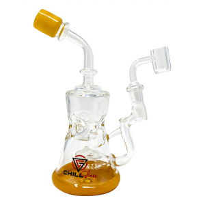 Chill Glass - 8" Fabb Egg  Water Pipe 14Female - [JLE-236]