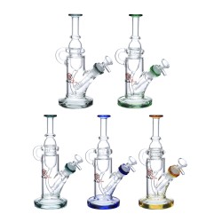 9" Chill Glass Incycler Water Pipe - [JLE-246]