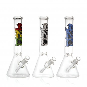 14" USA Made "420" Decal Art Beaker [JO36]