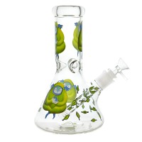 9" 5mm Thick Beaker Water Pipe – Assorted Themes