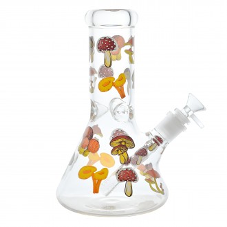9" 5mm Thick Beaker Water Pipe – Assorted Themes