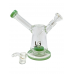 8" Loud Cloud Glass Showerhead Perc Water Pipe Rig with Bowl & Banger - [EI-106]