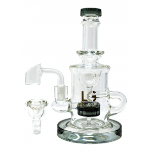 Loud Cloud - 8" Incycler W/ Matrix Perc Water Pipe - [EI-116]