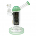 Loud Cloud - 9" Molecular Illustrations Art W/ Matrix Perc Water Pipe - [EI-127]