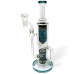 Loud Cloud - 14" Vintage Vibes Retro-Themed Honeycomb Perc W/ Quartz Banger Water Pipe - [FO-148]
