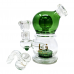 6" Loud Cloud Glass Showerhead & Ball Perc Water Pipe with Bowl & Banger - [SE-103]