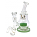 7" Loud Cloud Glass W/ Matrix Perc Incycler Water Pipe W/ Banger - [SE-105]