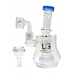 Loud Cloud - 7" Matrix Perc Water Pipe W/ Banger - [SE-125]