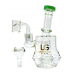 Loud Cloud - 7" Matrix Perc Water Pipe W/ Banger - [SE-125]