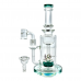 Loud Cloud Glass - 10" Inline Shower Head Perc Water Pipe - [TE-123]