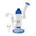 Loud Cloud - 10" Shower & Tornado Disk Perc Water Pipe [TE-126]