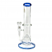 Loud Cloud - 12" Tubular Shape Ice Catcher W/ Apple Perc Water Pipe - [TW-132]