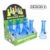 6 Inch Mini Glass Bongs – 6ct Display with Assorted Designs