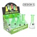 6 Inch Mini Glass Bongs – 6ct Display with Assorted Designs
