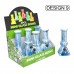 6 Inch Mini Glass Bongs – 6ct Display with Assorted Designs
