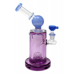 8.7" Glycerin Filled Band Neck Water Pipe [MB147]