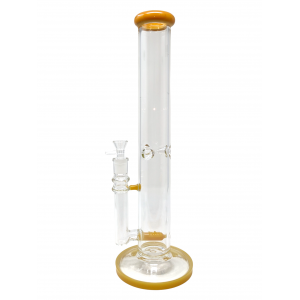 15.5" Inline Perc Cylinder Water Pipe [MB782]