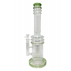 18" Upside Down Multi Layer Honeycomb Perc Water Pipe [MB785]