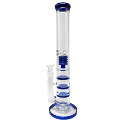 16" Triple Disk Perc With Matrix Perc Cylinder Water Pipe [MB803]