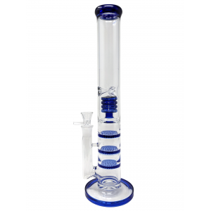 16" Triple Disk Perc With Matrix Perc Cylinder Water Pipe [MB803]