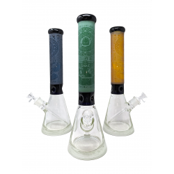 16" Sandblasted Beaker Water Pipe [MB819]