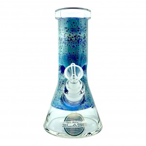 On Point Glass - 8" 9mm Electro plated Fumed Beaker [MB996]
