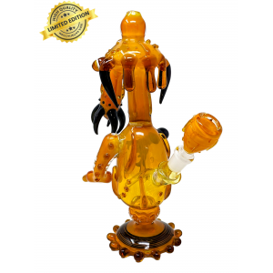 Gold Fumed Multi-Hand Monster Water Pipe - [NAP05]