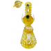 Gold Fumed One-Eyed Fish Multi Marble Water Pipe Rig - [NAP06]