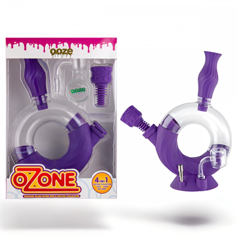Ooze - Ozone Silicone Water Pipe & Nectar Collector [OOZ-Ozone]