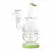 7" Fab Egg Showerhead Perc Glass Water Pipe 7 Inch Fab Egg Water Pipe with Showerhead Perc