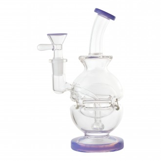 7" Fab Egg Showerhead Perc Water Pipe - [RG104]