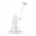 6.5 Inch Low Profile Matrix Perc Glass Water Pipe