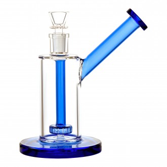 7" Low Profile Downstem Matrix Perc Side Car Water Pipe -  [RG107]