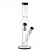 13.5-Inch Orb Belly Tree Perc Straight Tube Glass Water Pipe
